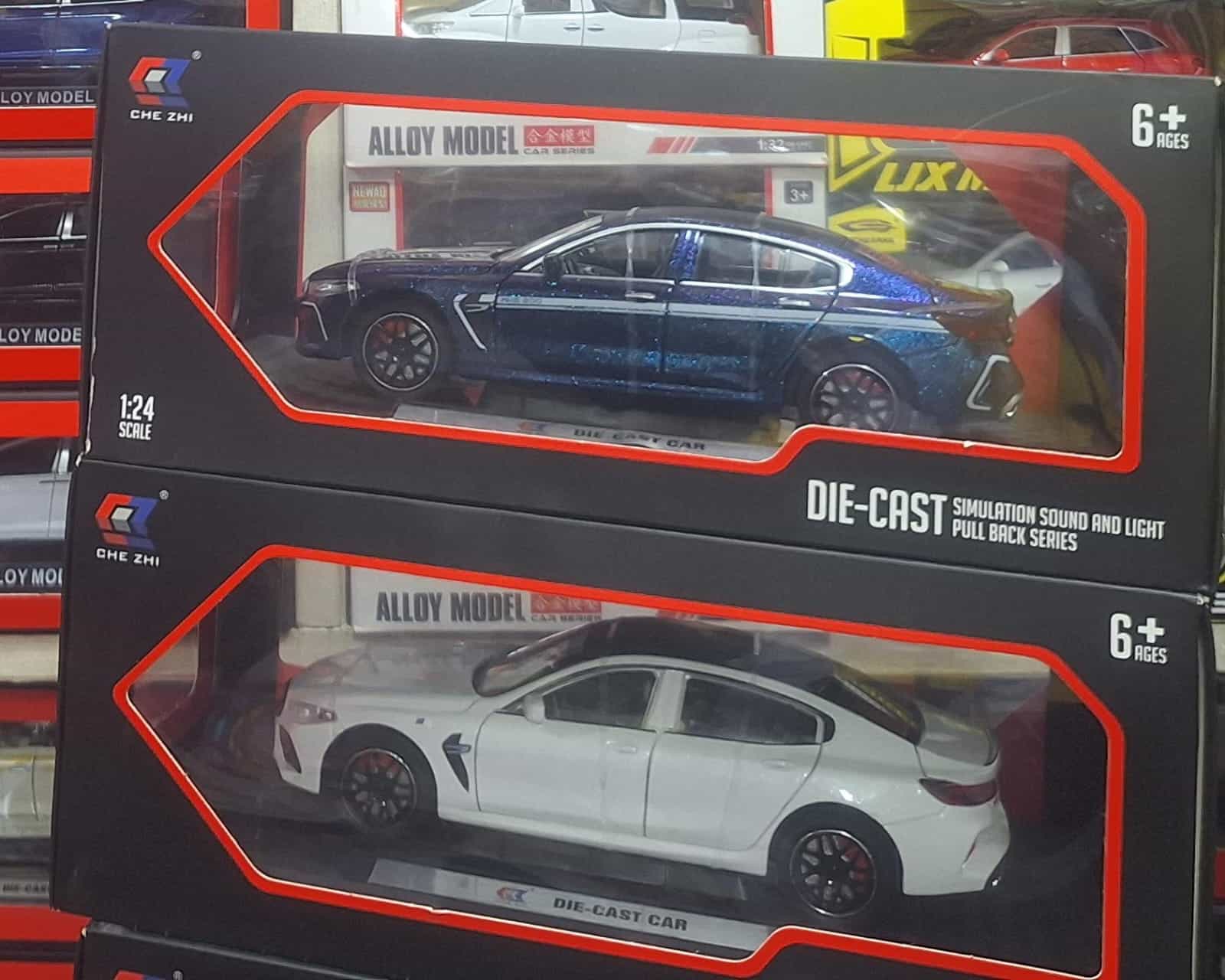 BMW MH8 Toy Car, Alloy Diecast Race Collectible Pull Back Model Car with Sound and Light Toy Vehicle for Boys Gift - Image 9